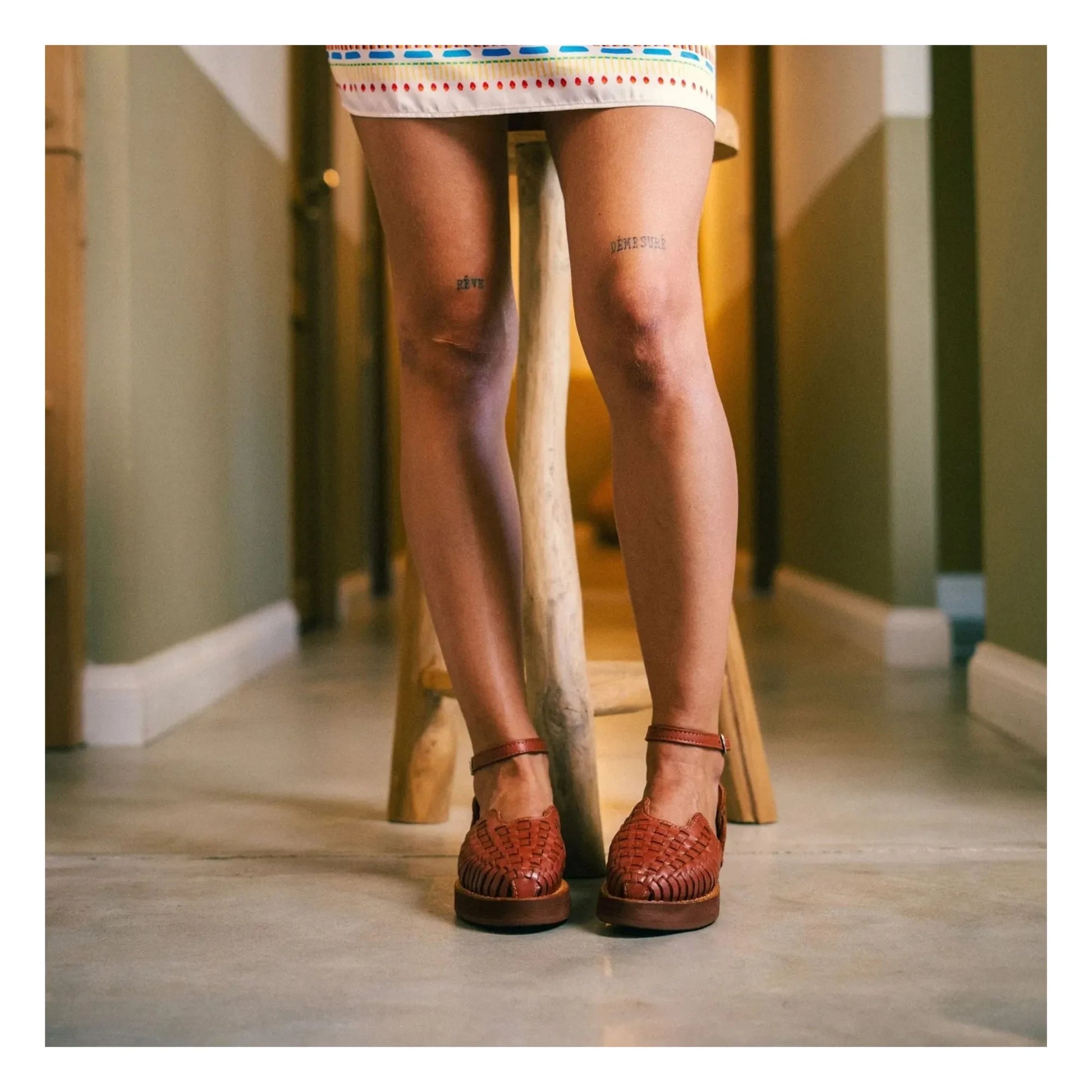 Mapache - Carmen sandals | Tabacco