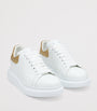 McQueen White Leather Oversized Sneakers