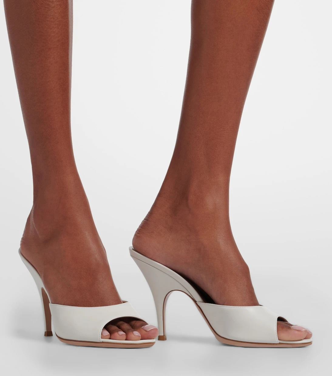 Gianvito Rossi - Sofia leather mules