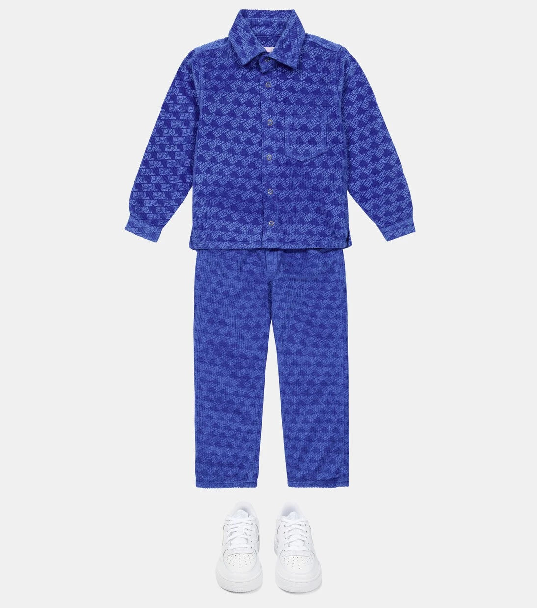 ERL Kids - Logo cotton corduroy pants