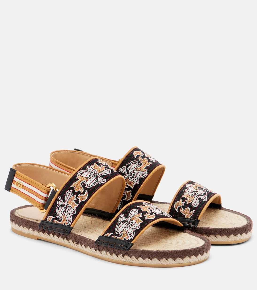 Valentino Garavani - Bribri embroidered espadrille sandals