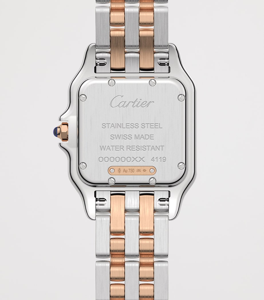 Medium Rose Gold and Diamond Panthère de Cartier Watch 27mm