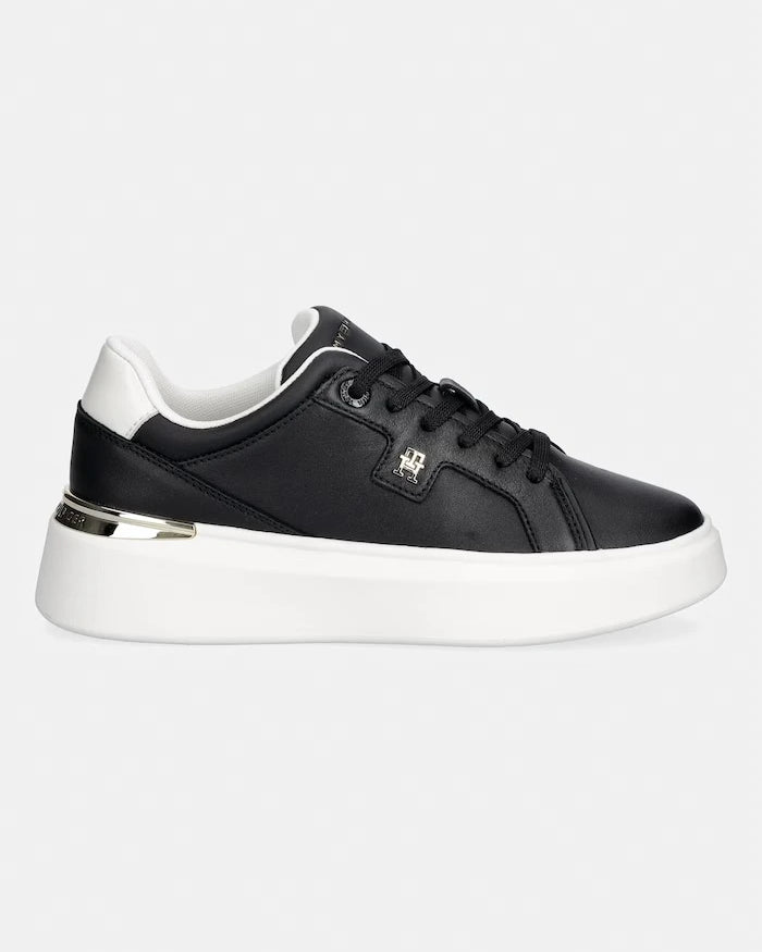 Tommy Hilfiger TH CHIC PLATFORM маратонки дамски от кожа