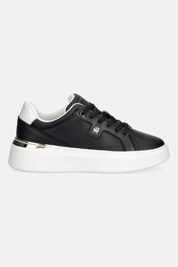 Tommy Hilfiger TH CHIC PLATFORM маратонки дамски от кожа