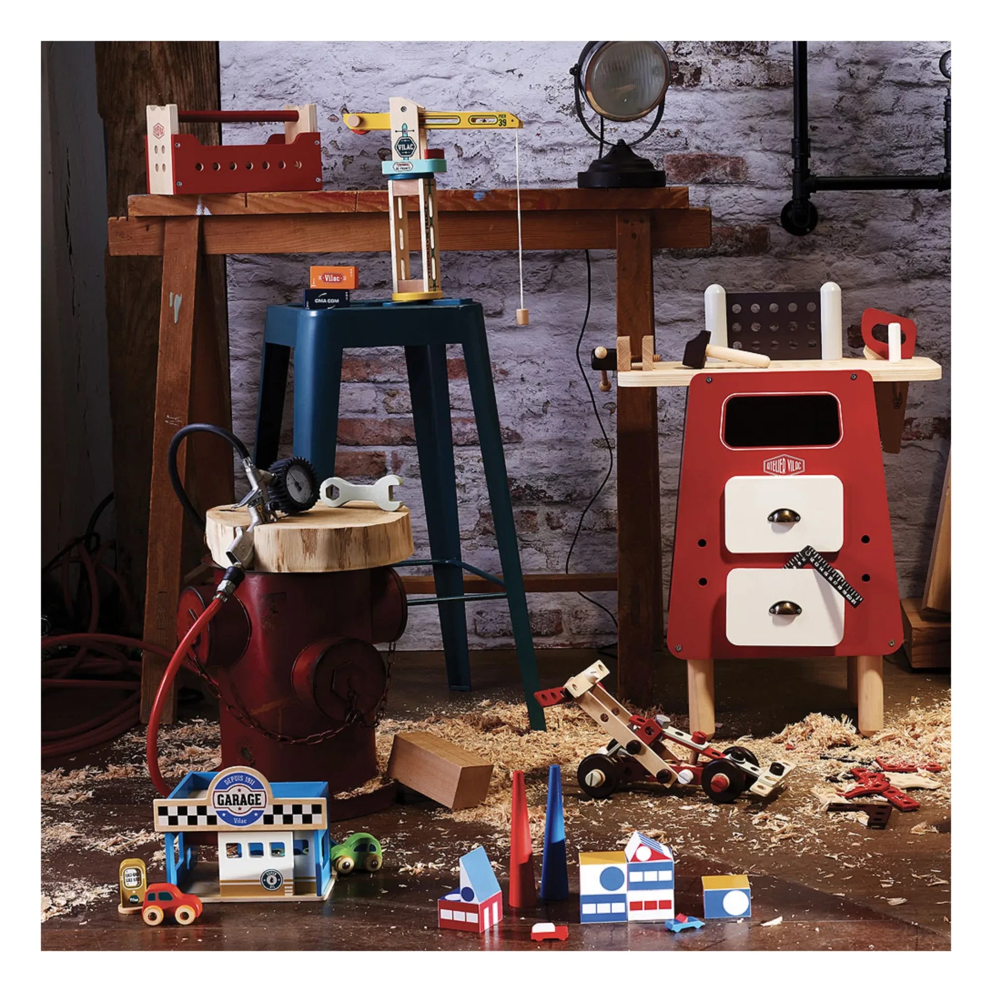 Vilac - Reversible Toolbox