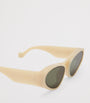 LOEWE White x Paula's Ibiza Front Lenses Cat Eye Sunglasses