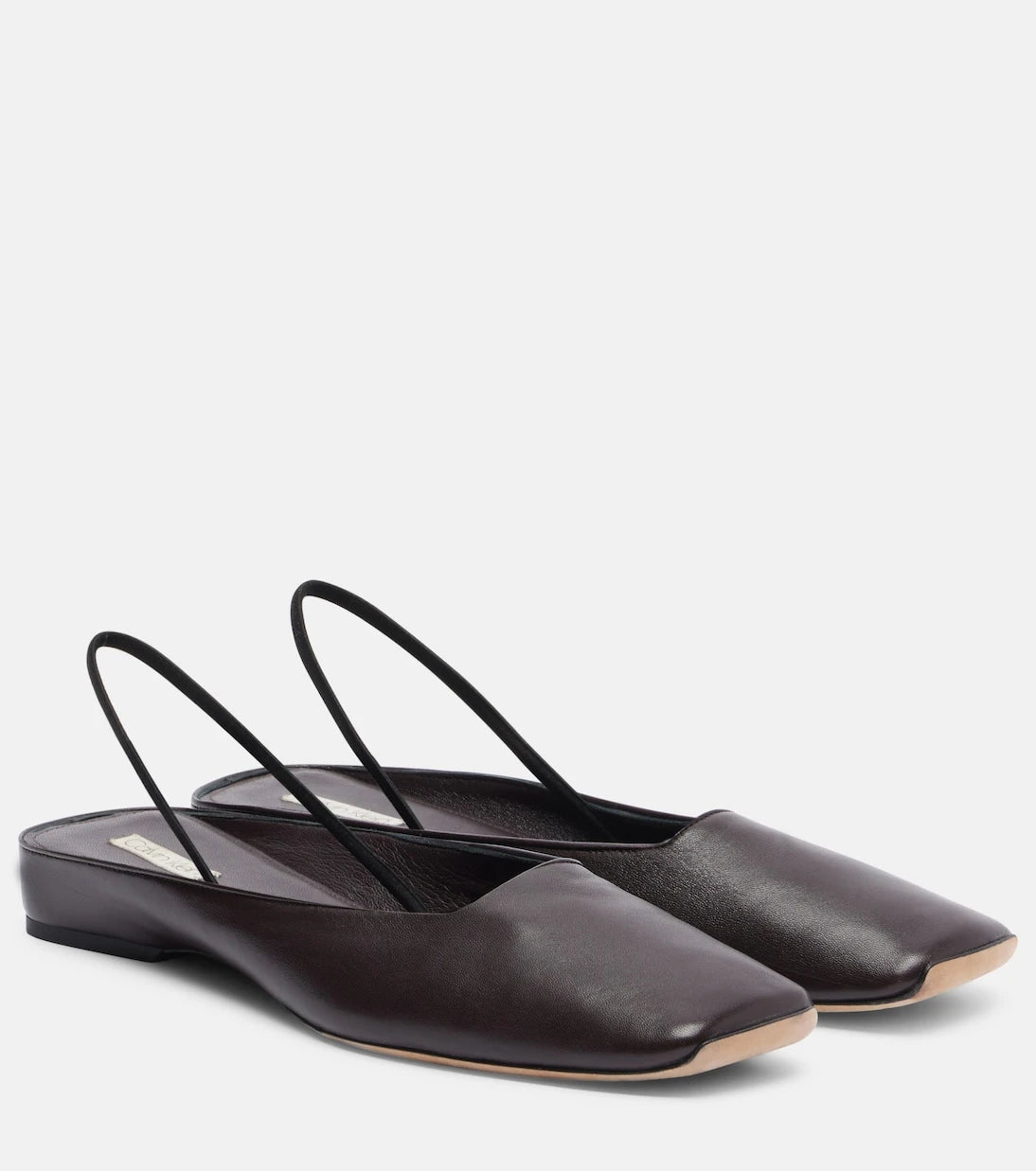 Calvin Klein Collection - Kate leather slingback flats