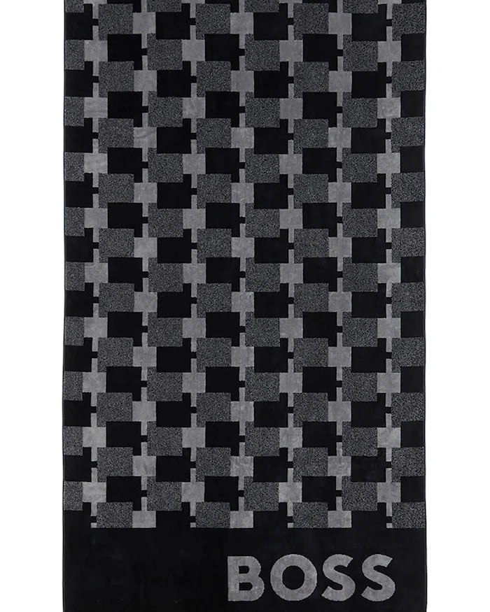 BOSS CUBO Pamuk Plaj Havlusu 90 x 160 cm