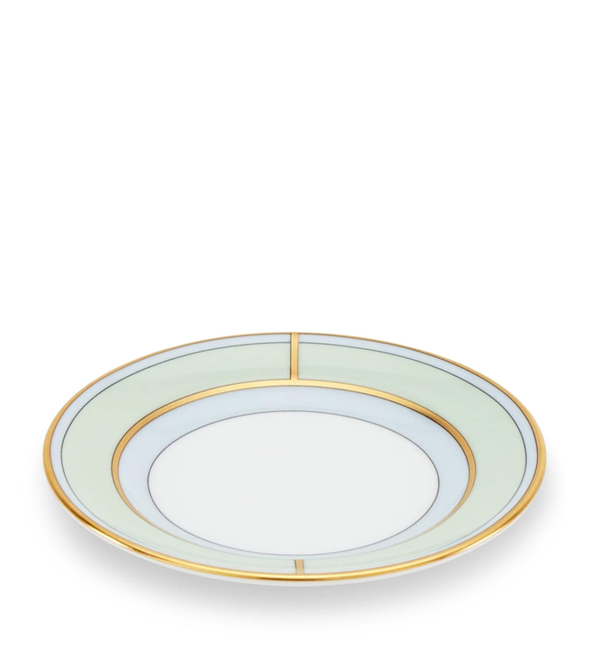 Porcelain Colonna Diva Verde Coffee Saucer (12.5cm)