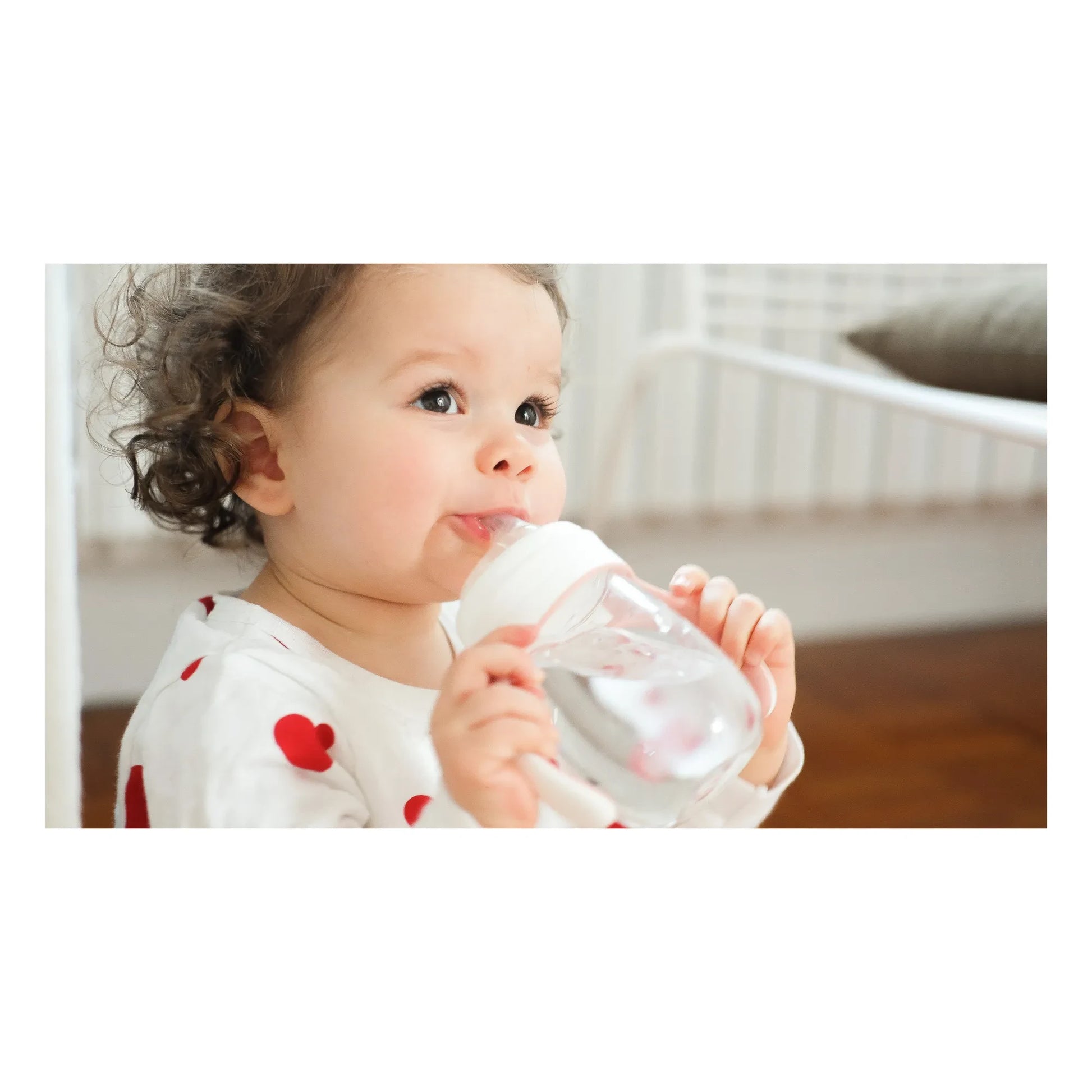 Béaba - 2-in-1 Learning Baby Bottle 240 ml | Dusty Pink
