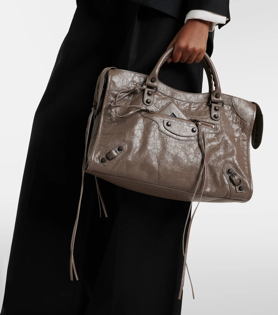 Balenciaga - Le City Medium leather tote bag