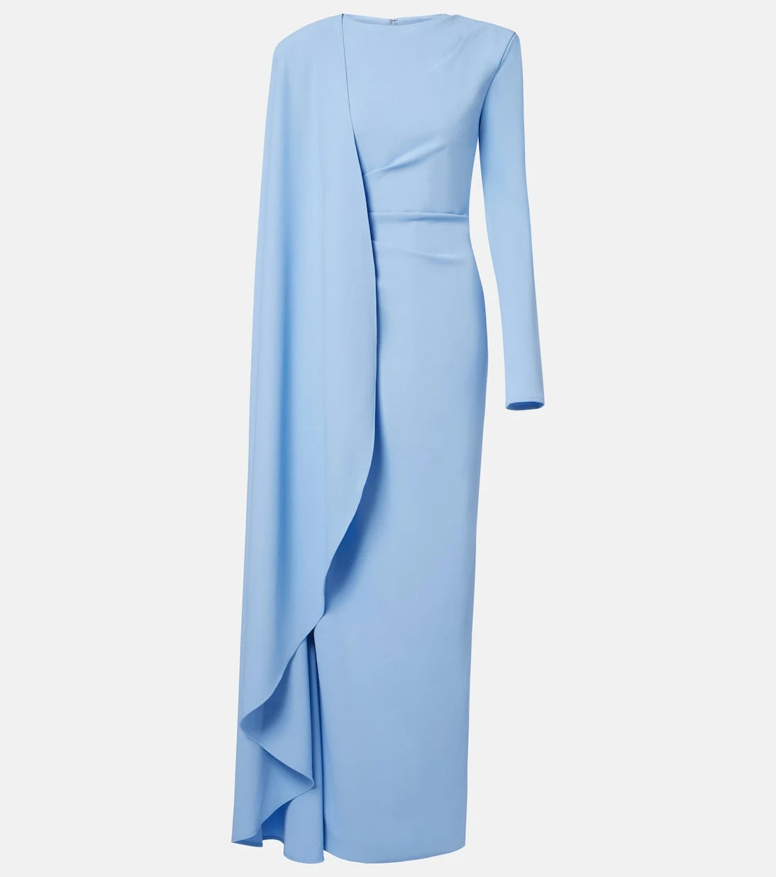 Rachel Gilbert - Dion caped draped gown