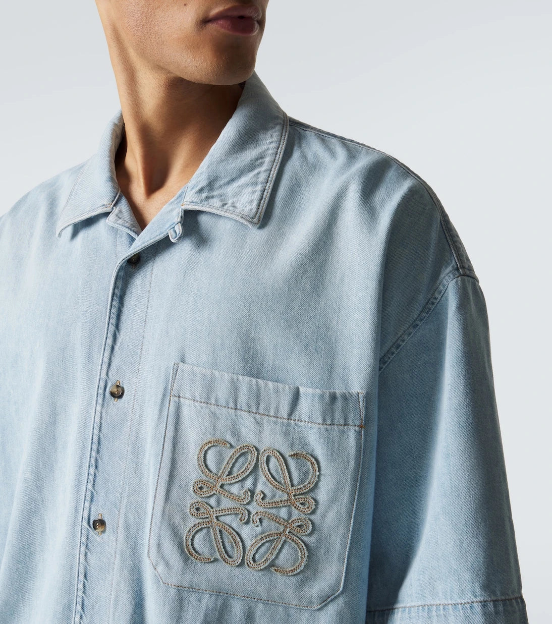 Loewe - Paula's Ibiza Anagram denim shirt