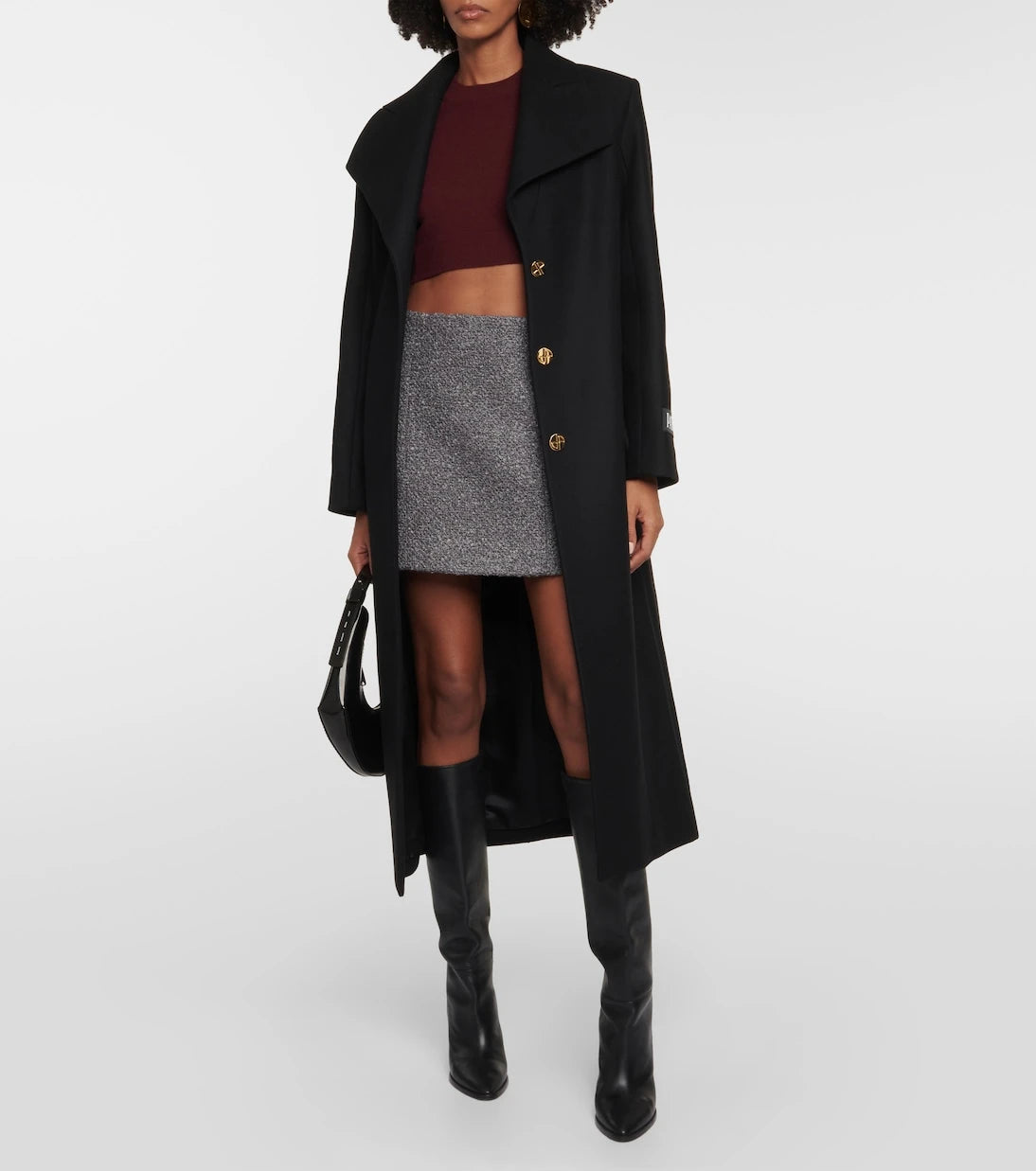 Patou - Cropped cashmere wool sweater