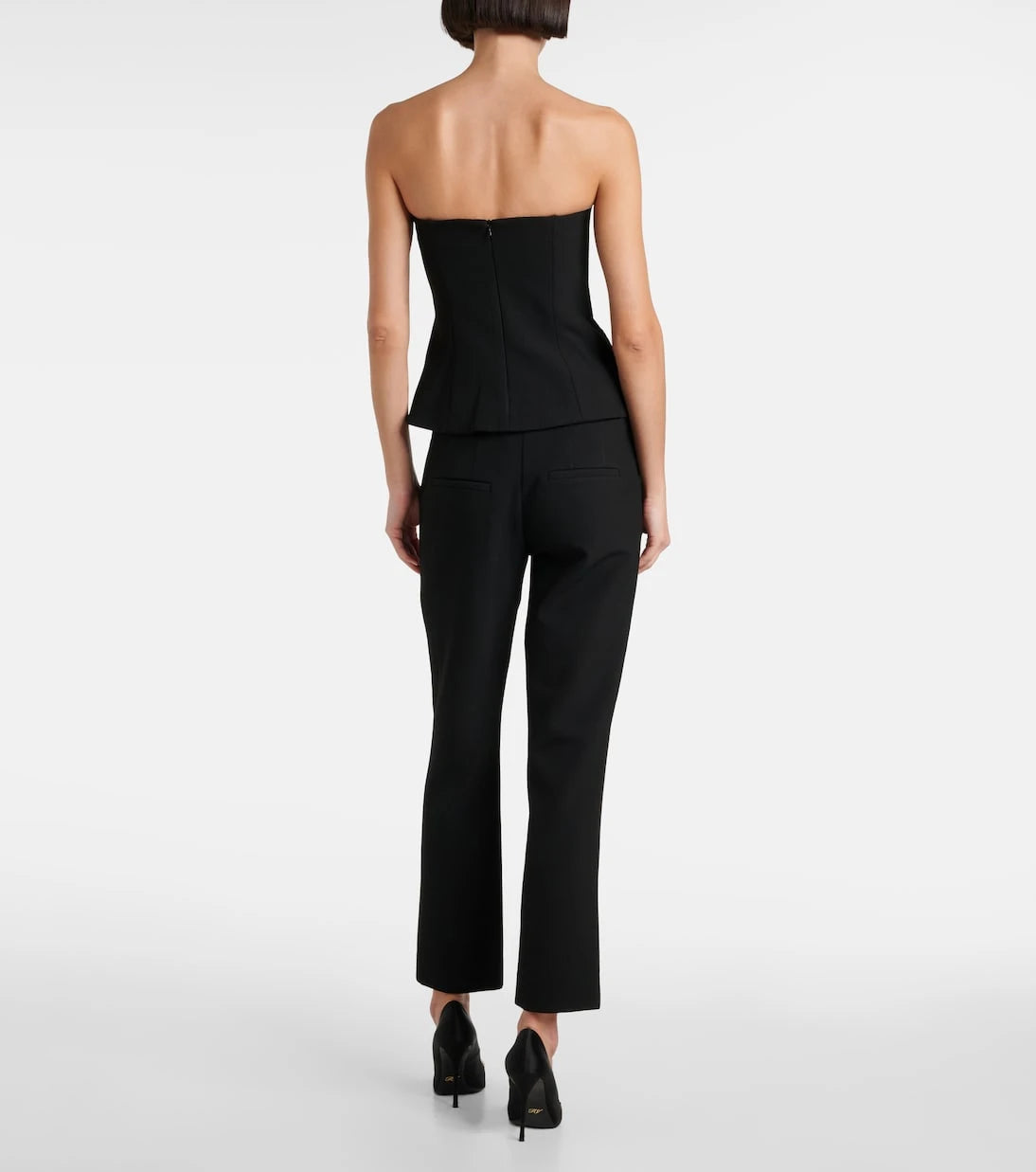 Veronica Beard - Arlette peplum corset top