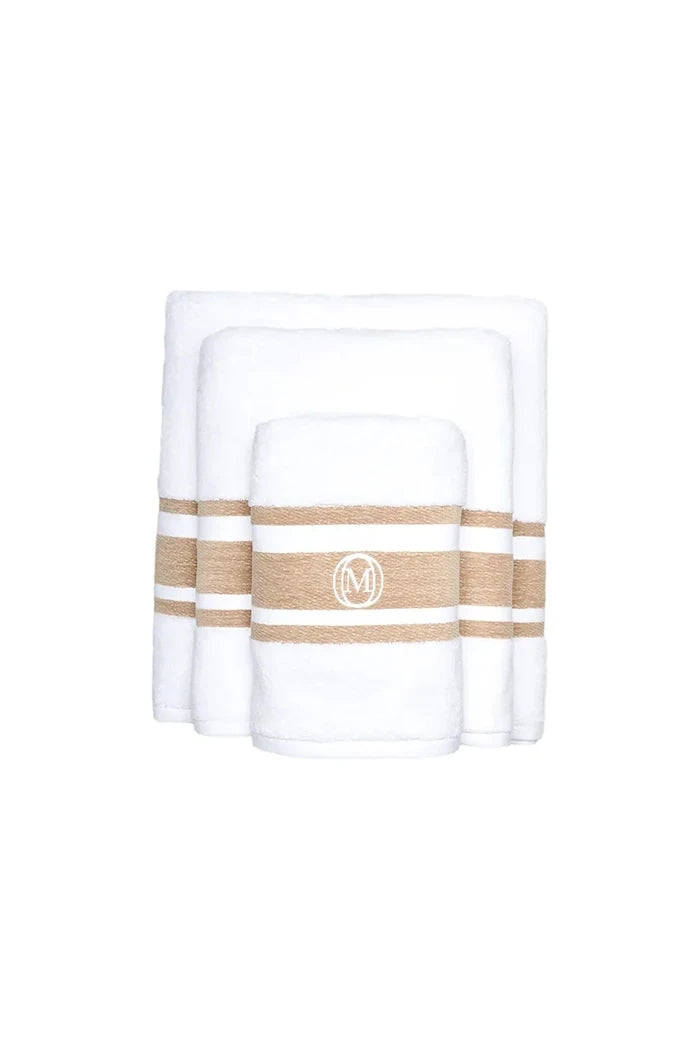 Малка памучна кърпа Officine Monogram Monogram Linea 50 x 100 cm