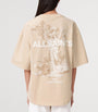 AllSaints White Organic Cotton Guardian Amelie T-Shirt