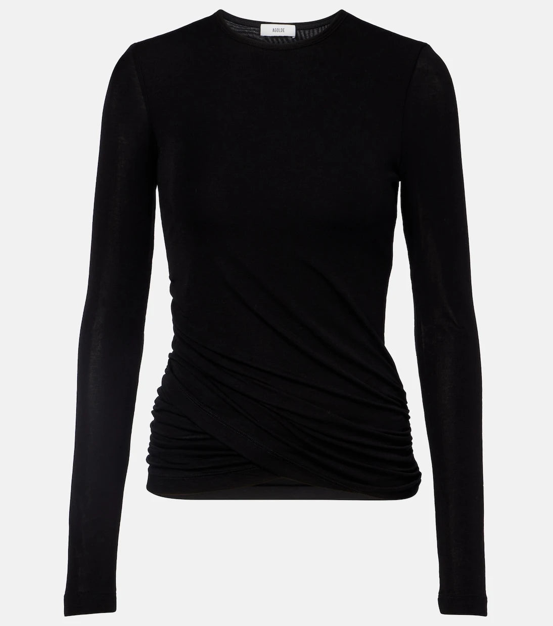 Agolde - Eve draped T-shirt