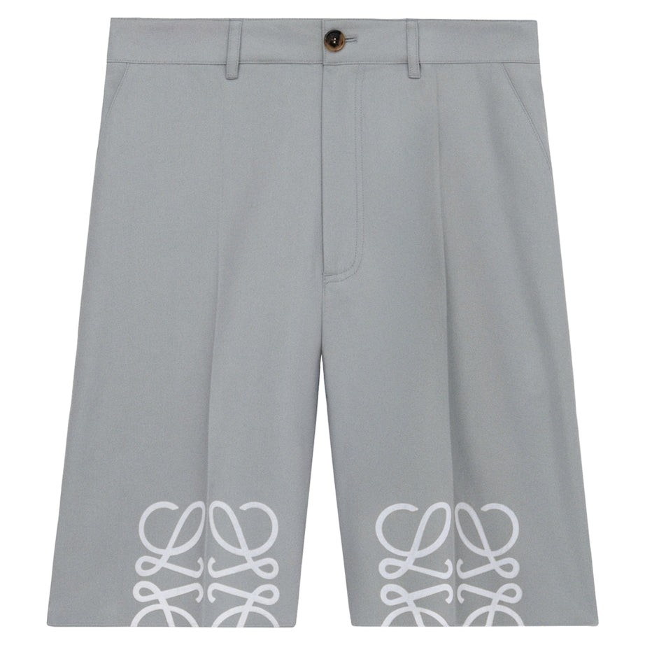 LOEWE Cotton Tailored Anagram Shorts