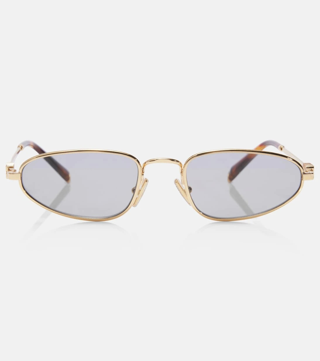 Miu Miu - Logo oval sunglasses