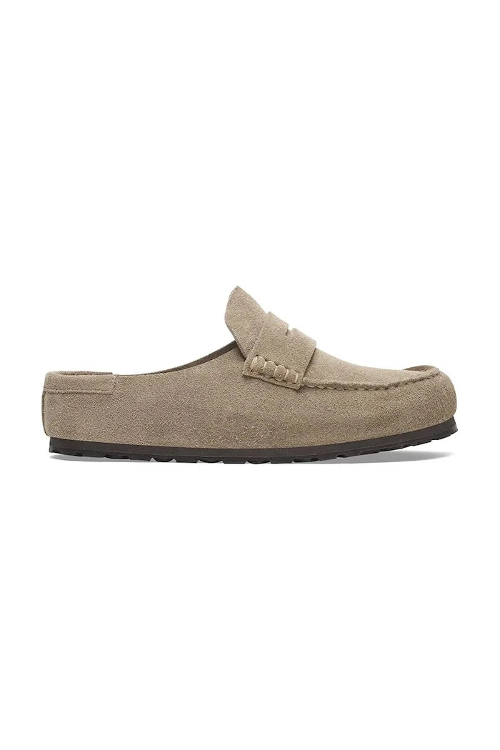 Велурени чехли Birkenstock Naples Wrapped LEVE