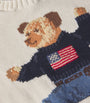 Ralph Lauren Kids Cotton Polo Bear Sweater (3-24 Months)