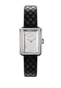CHANEL Small Steel and Diamond BOY·FRIEND Watch 21.5mm