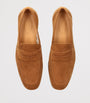 Suede Moccasino Penny Loafers