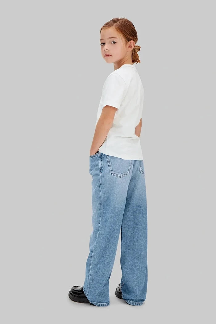 Детски дънки Calvin Klein Jeans HR WIDE