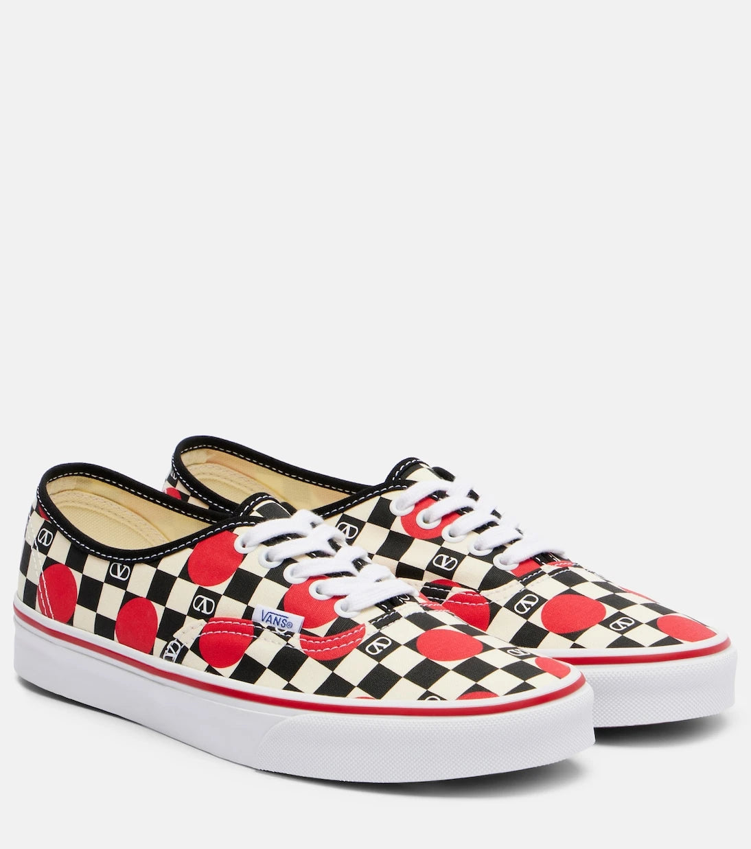 Valentino Garavani - and Vans VLogo canvas sneakers