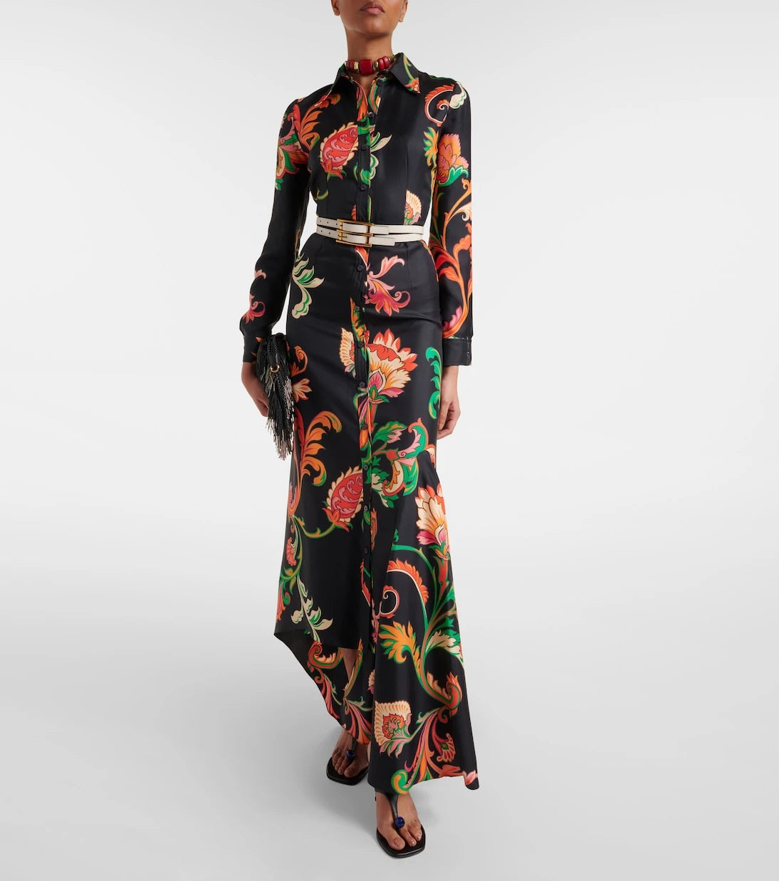 Etro - Silk shirt dress