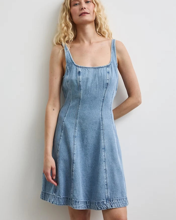Medicine Denim İspanyol Kesim Elbise