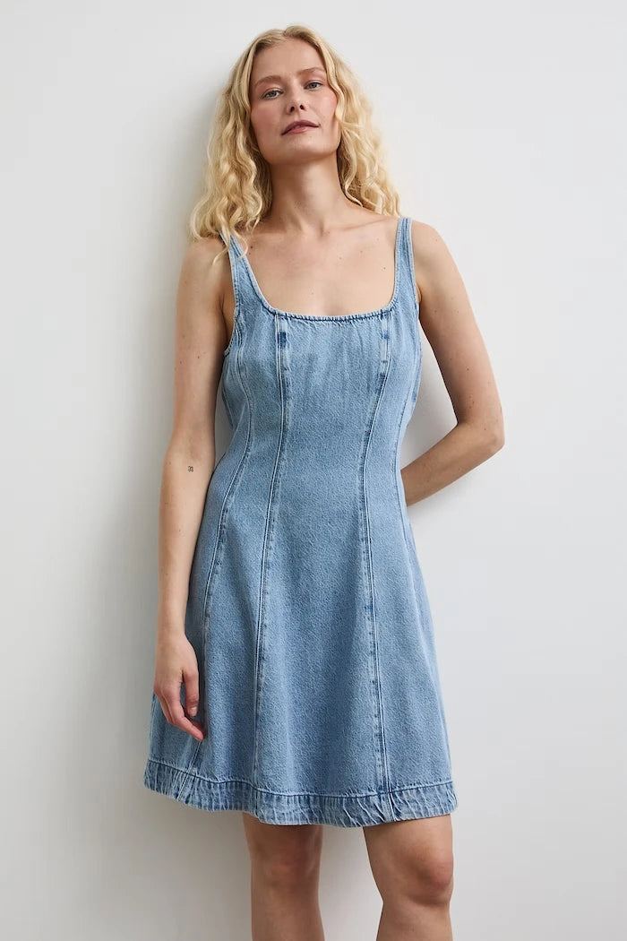 Medicine Denim İspanyol Kesim Elbise