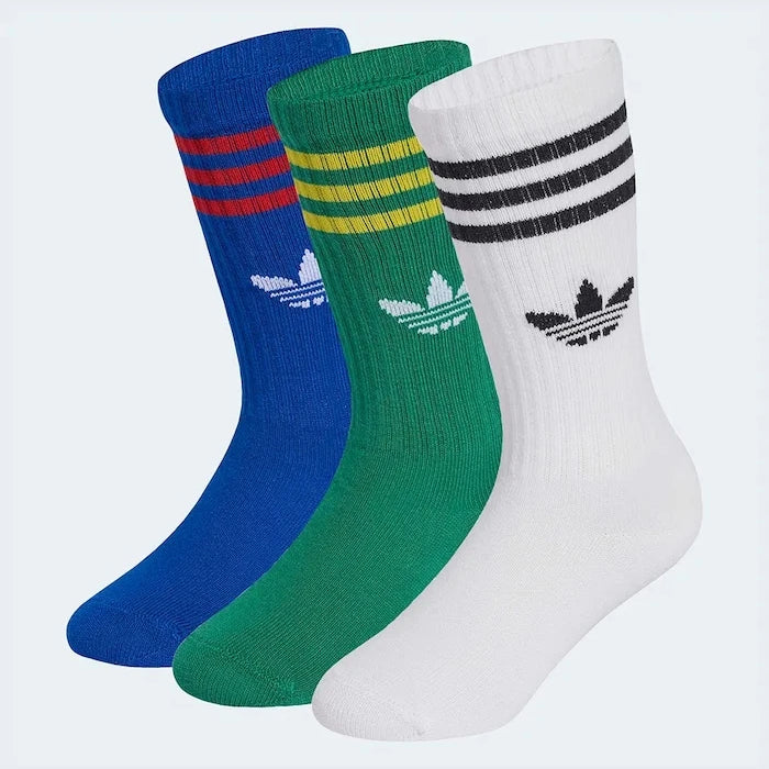 Детски чорапи с памук adidas Originals (3 чифта)