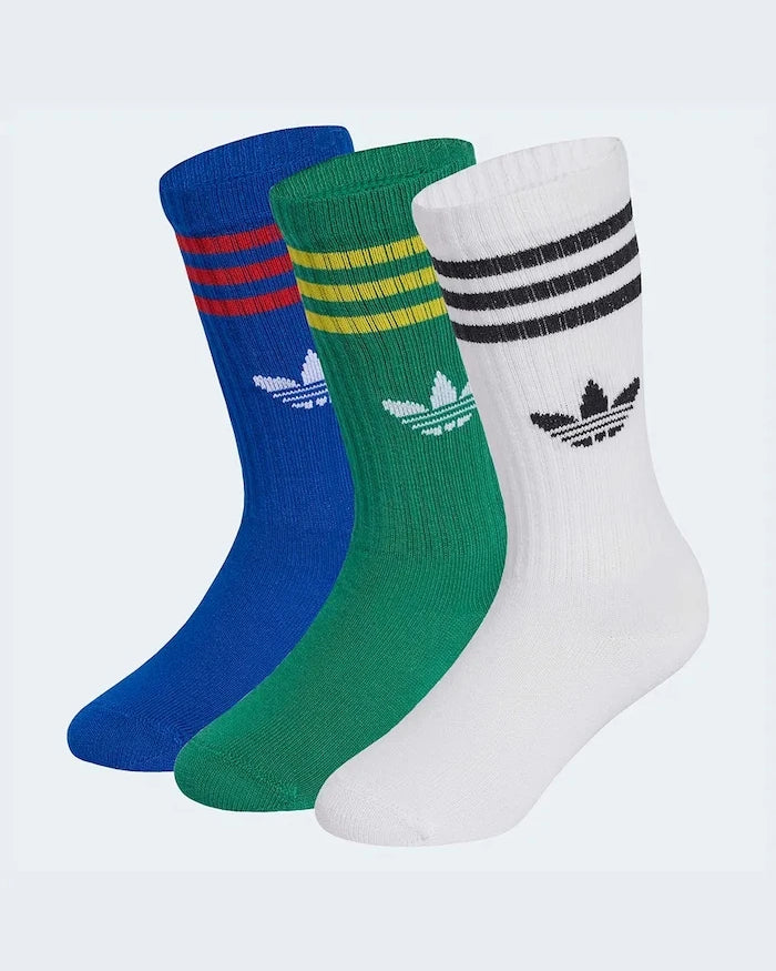 Pamuklu çocuk çorapları adidas Originals (3 çift)