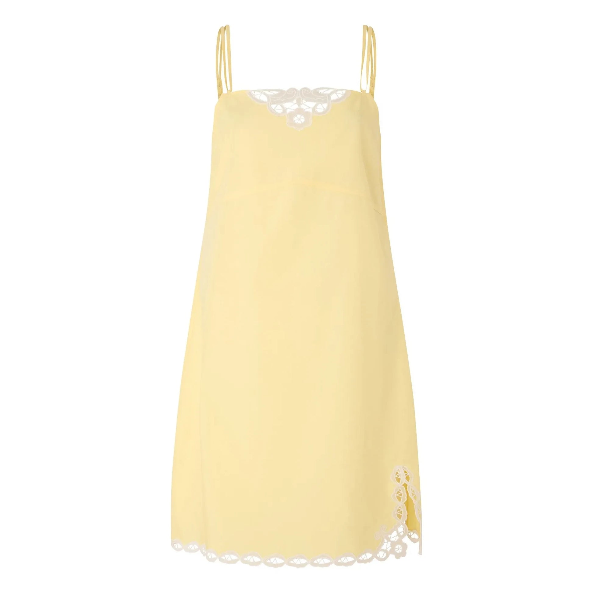 Soeur - Hillary Cotton Dress | Pale yellow