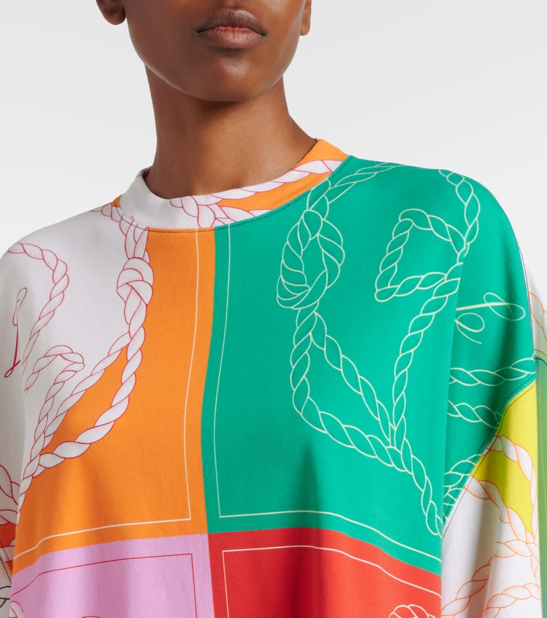 Jacquemus - Hippocampe printed cotton jersey T-shirt