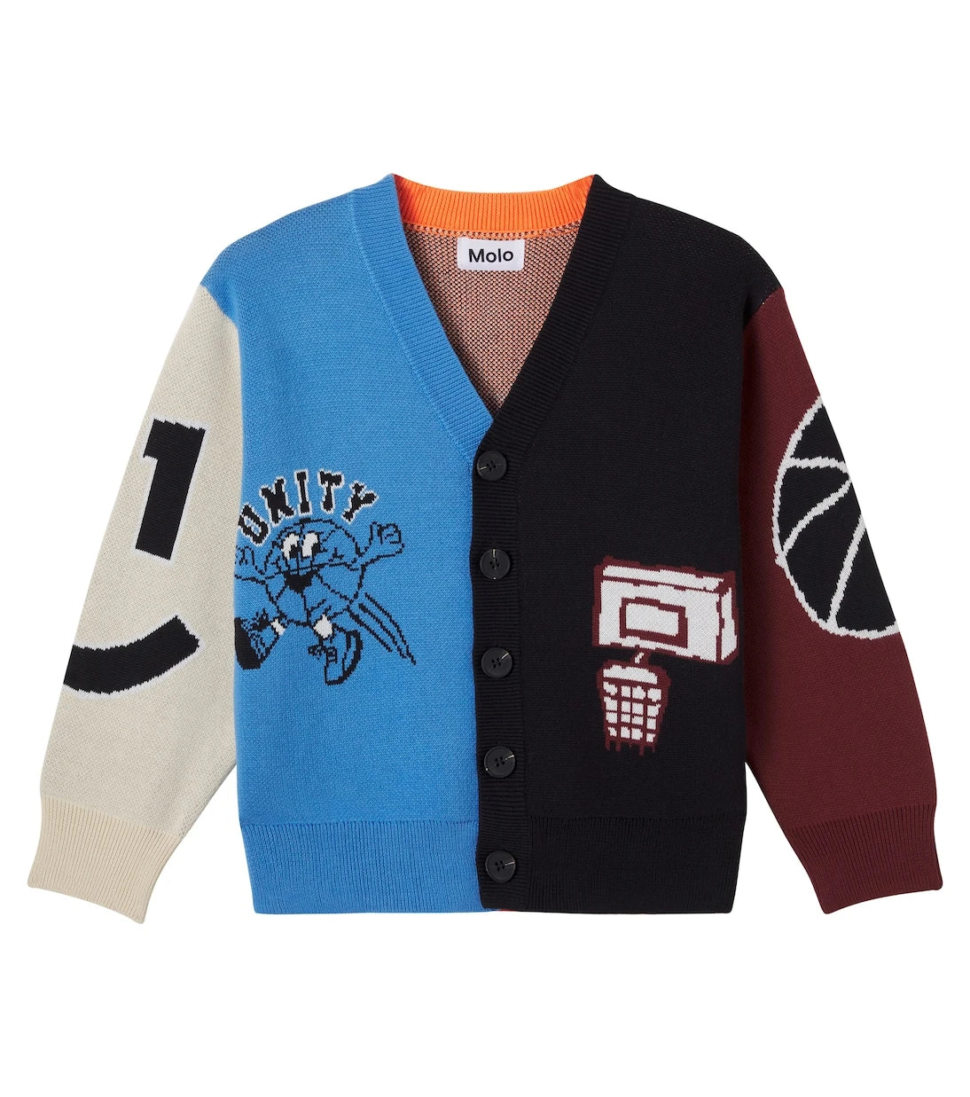 Molo - Burt colorblocked cotton cardigan