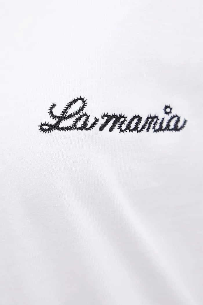 La Mania oversized kadın pamuklu tişört CARENA