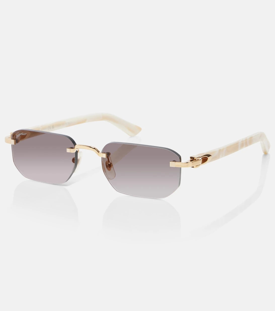 Cartier Eyewear Collection - Signature C rectangular sunglasses