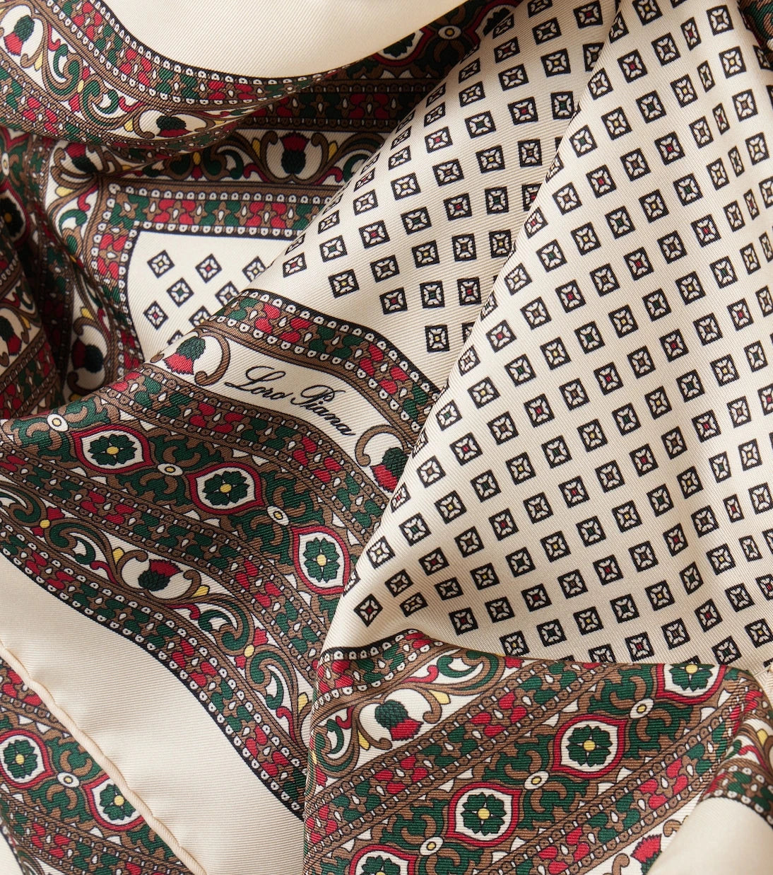 Loro Piana - Printed silk scarf