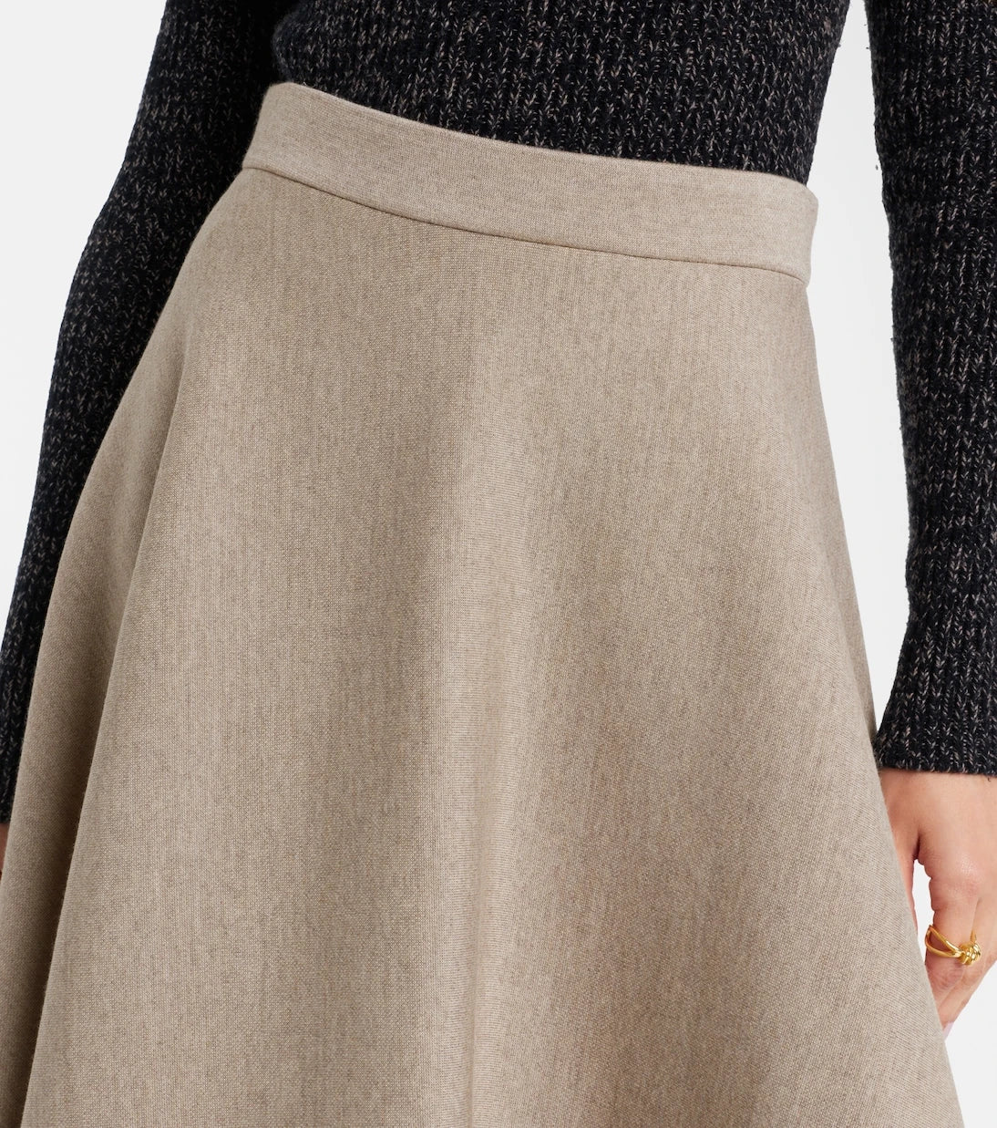 Max Mara - Knitted midi skirt
