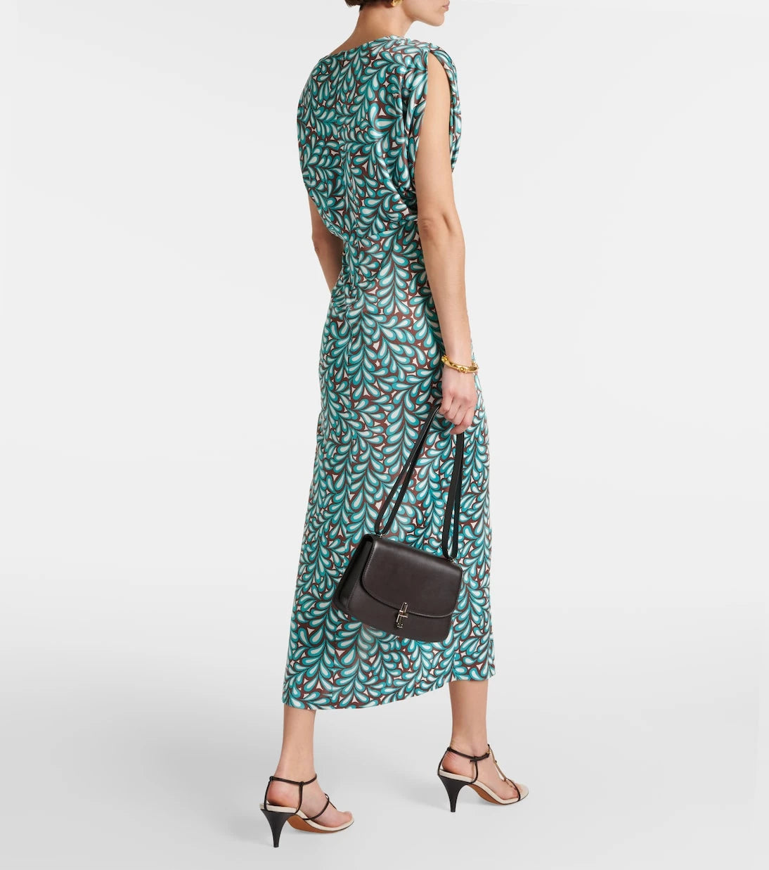 Diane von Furstenberg - Williams printed jersey midi dress