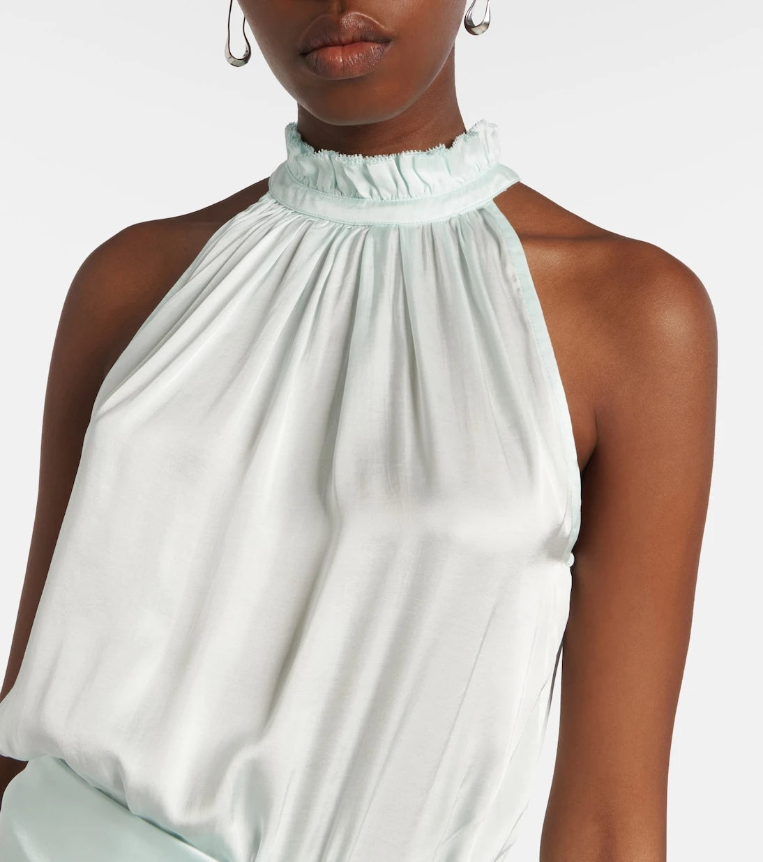 Poupette St Barth - Bianca halterneck minidress