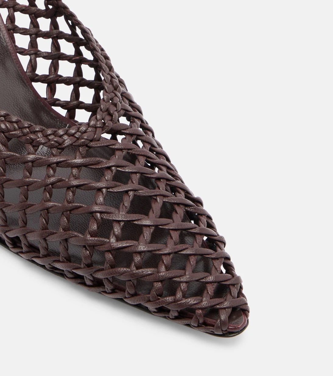 Le Monde Béryl - Victoria leather wedge mules