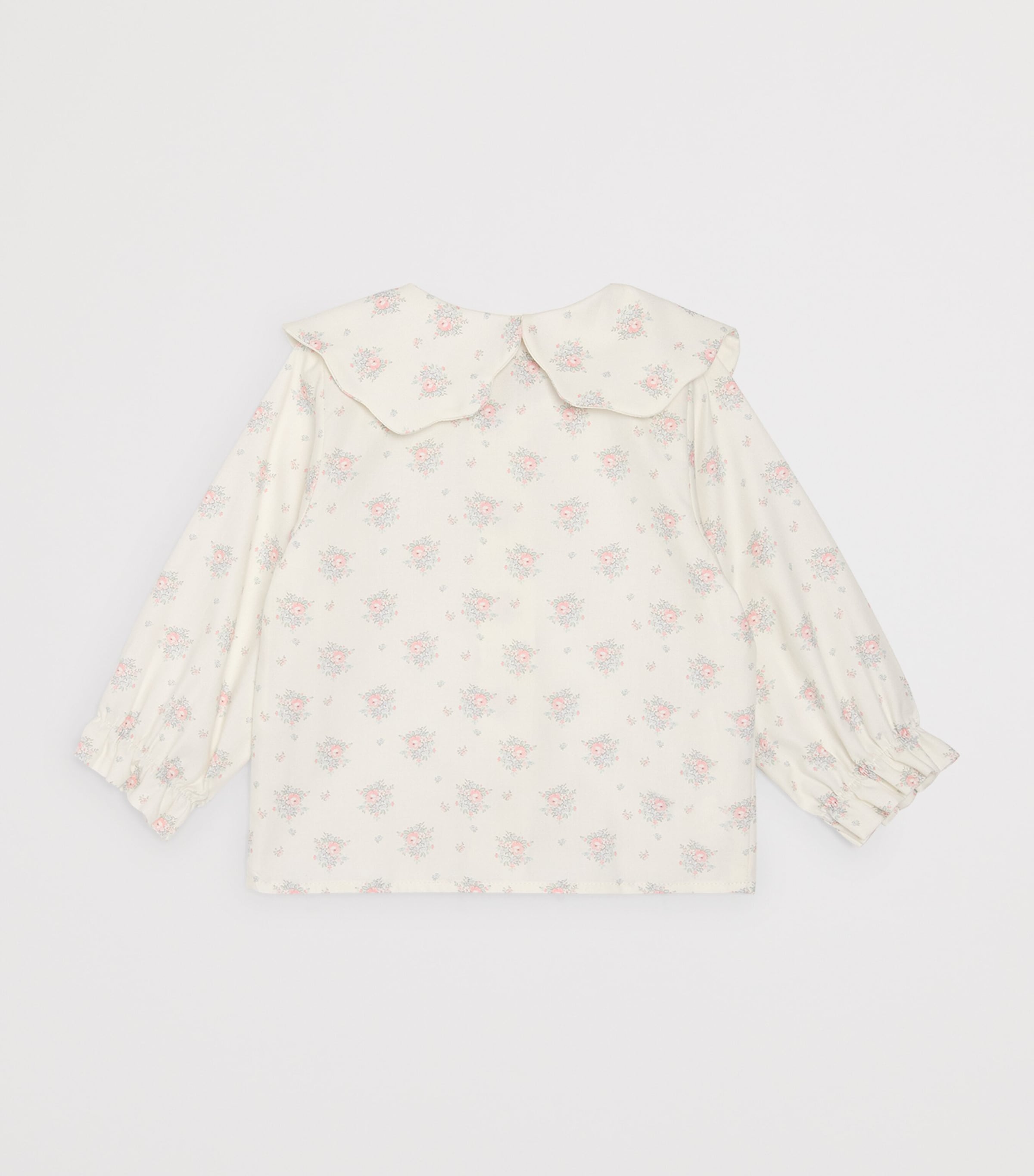 Cotton Floral Blouse (12 Months)