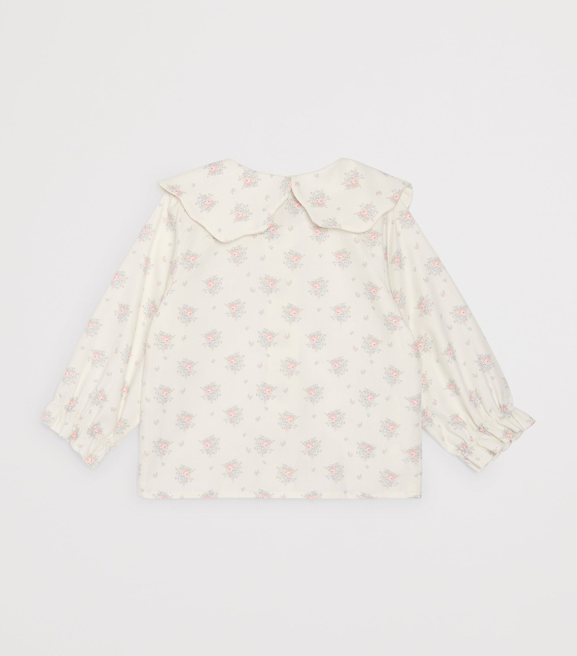 Cotton Floral Blouse (12 Months)