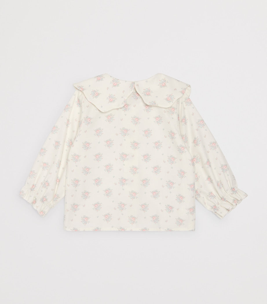Cotton Floral Blouse (12 Months)