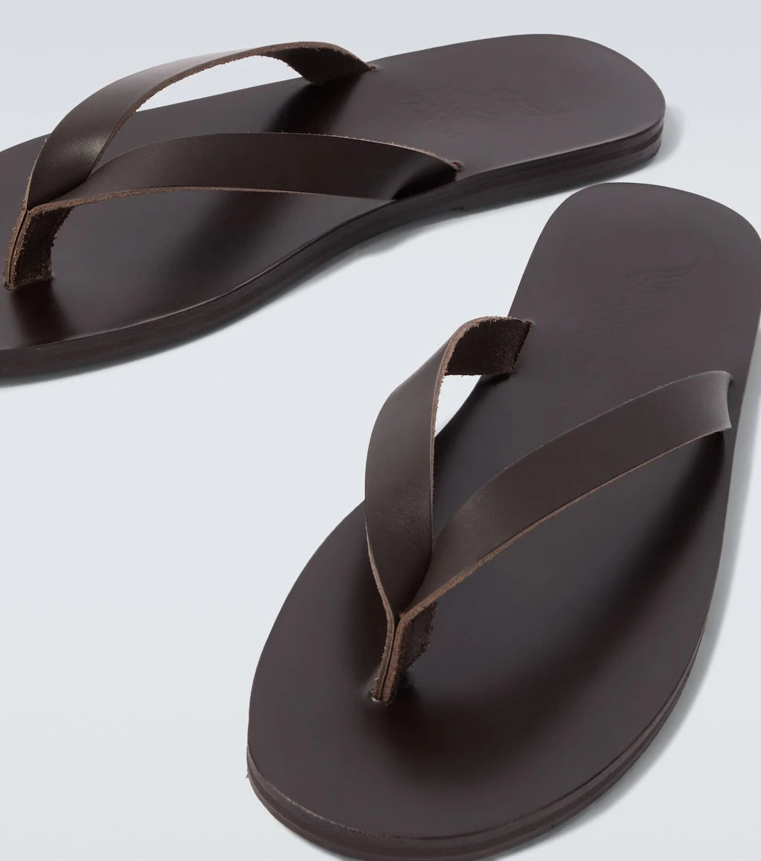 Ancient Greek Sandals - Solon leather thong sandals