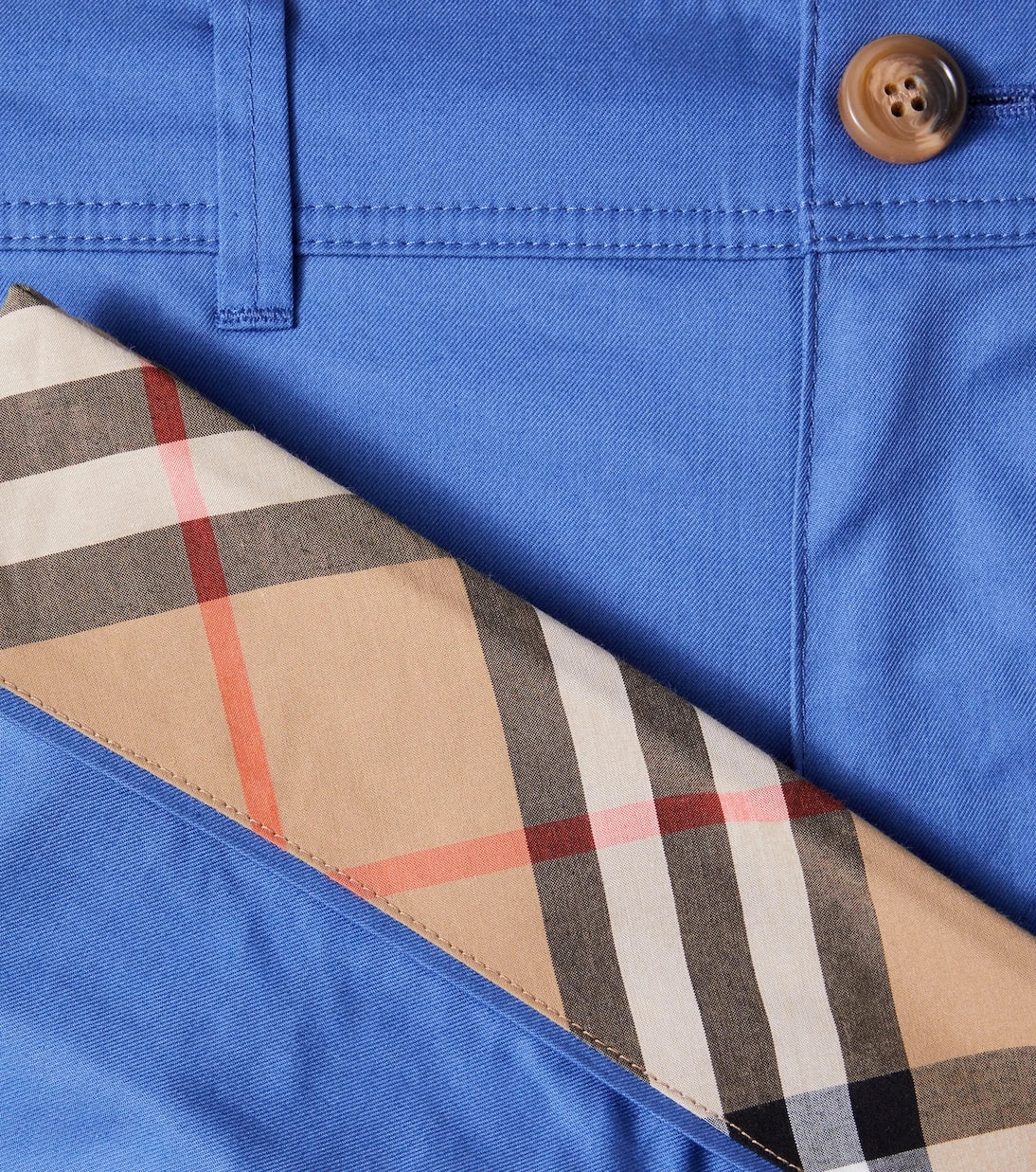 Burberry Kids - Burberry Check cotton shorts